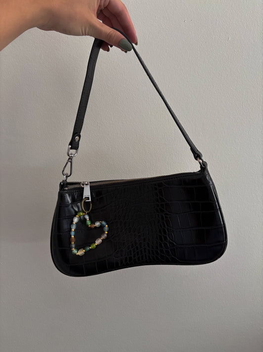 Heart Bag Charm / Keychain