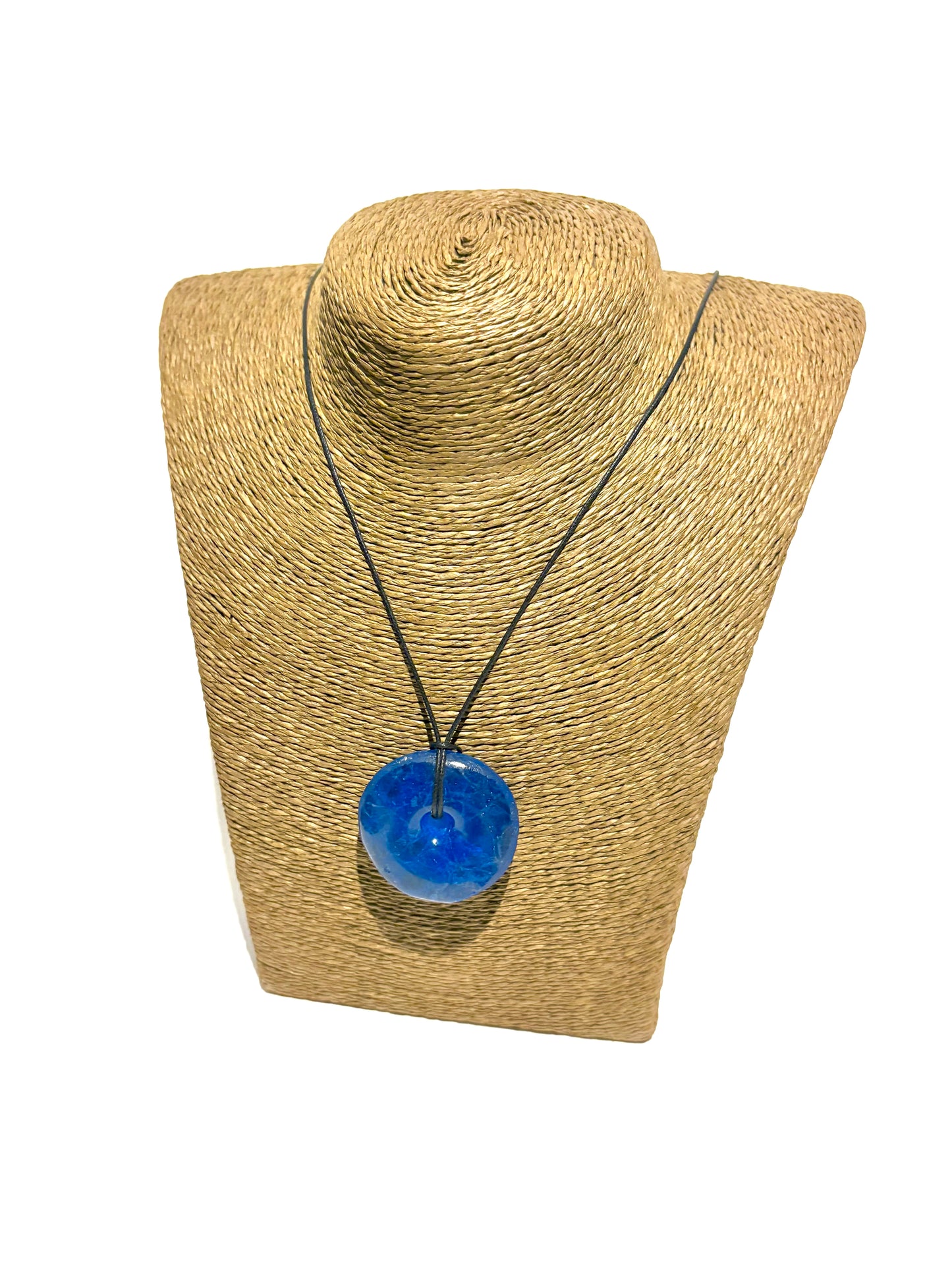 Recycled Glass Pendant Necklace