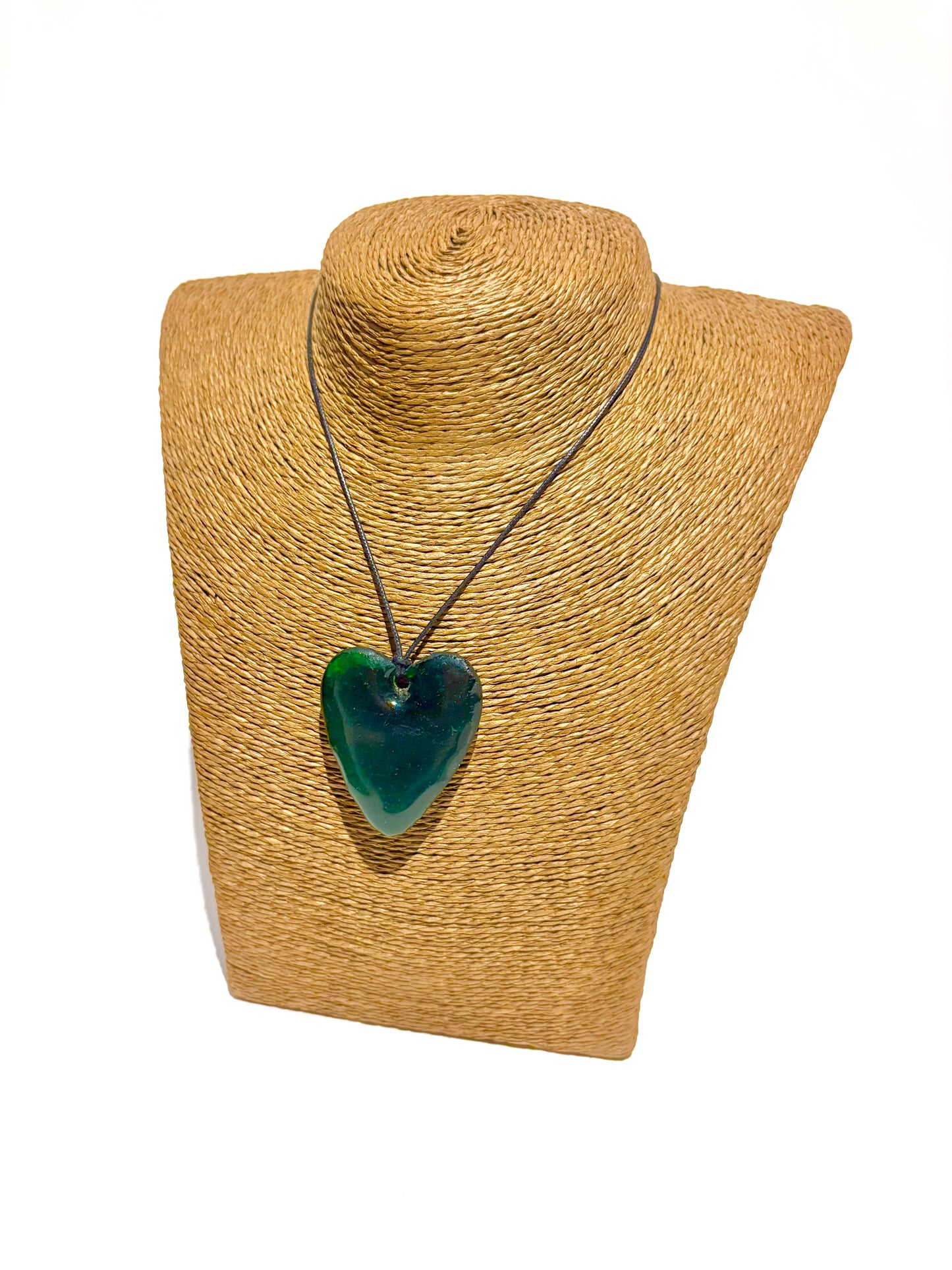 Recycled Glass Pendant Necklace