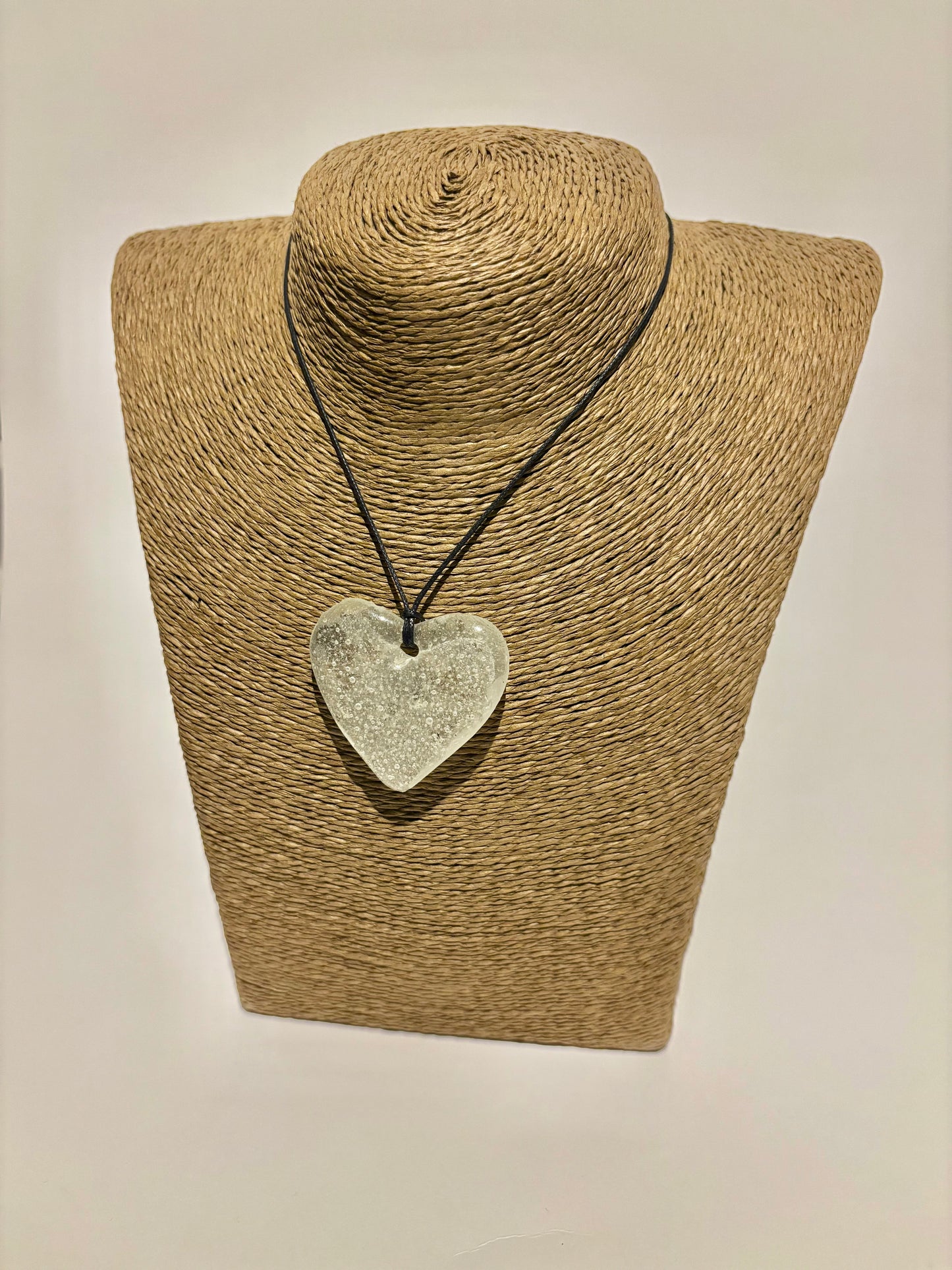 Recycled Glass Pendant Necklace
