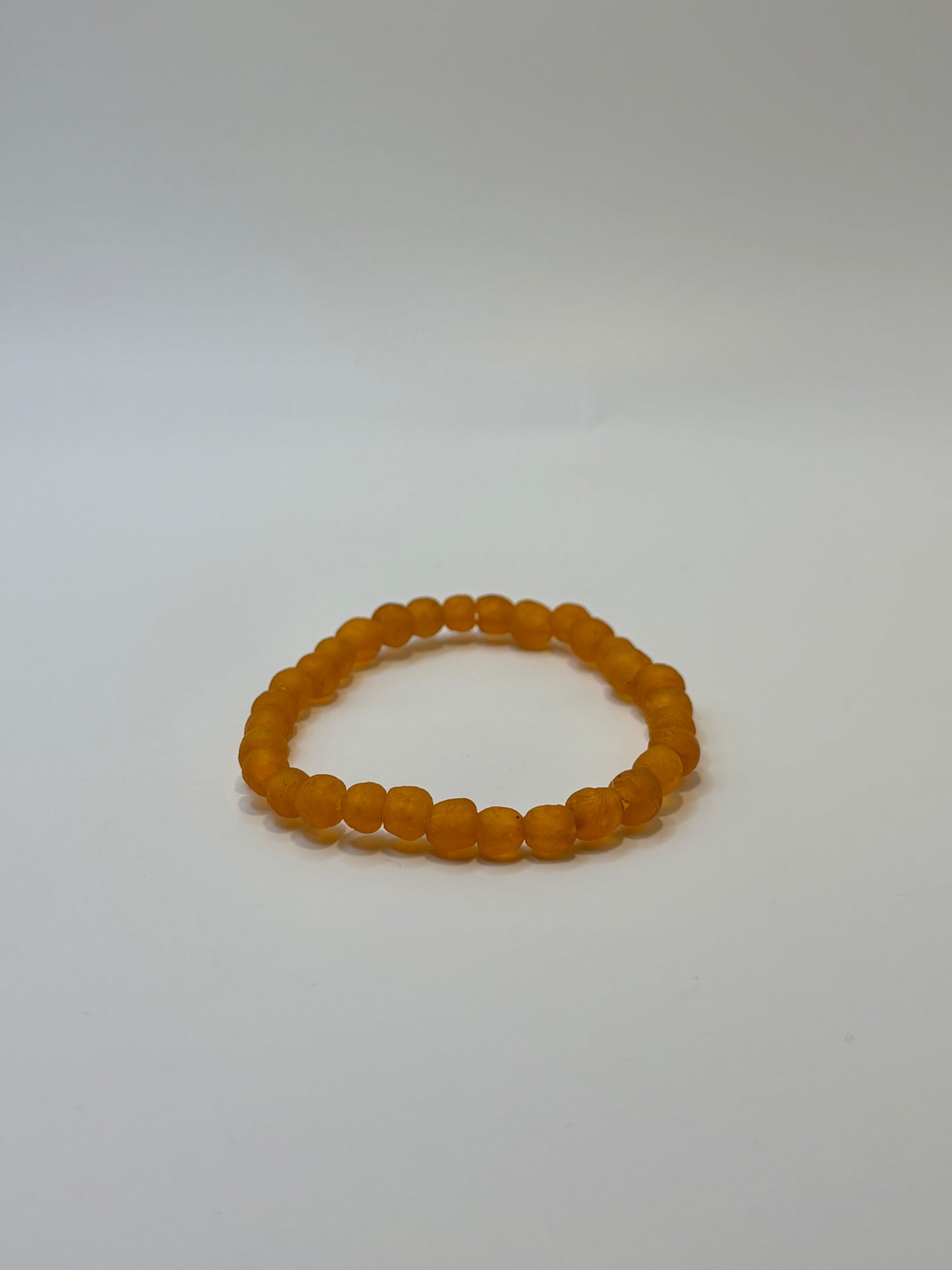 Recycled Glass Bead Bracelet - Fall Collection