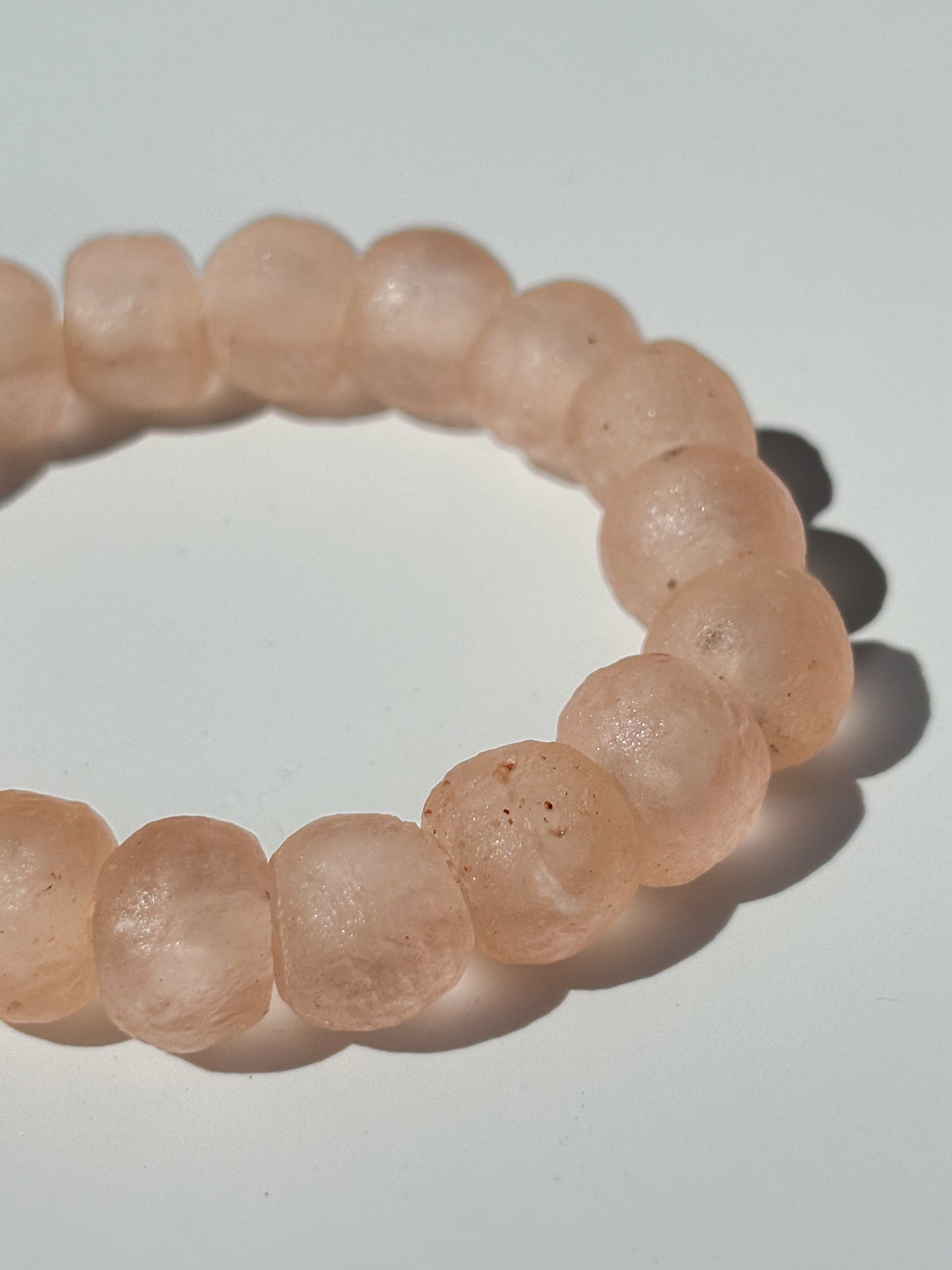 Recycled Glass Bead Bracelet