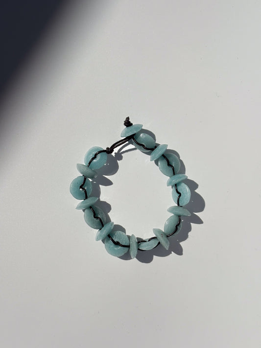 Recycled Glass Bead Bracelet