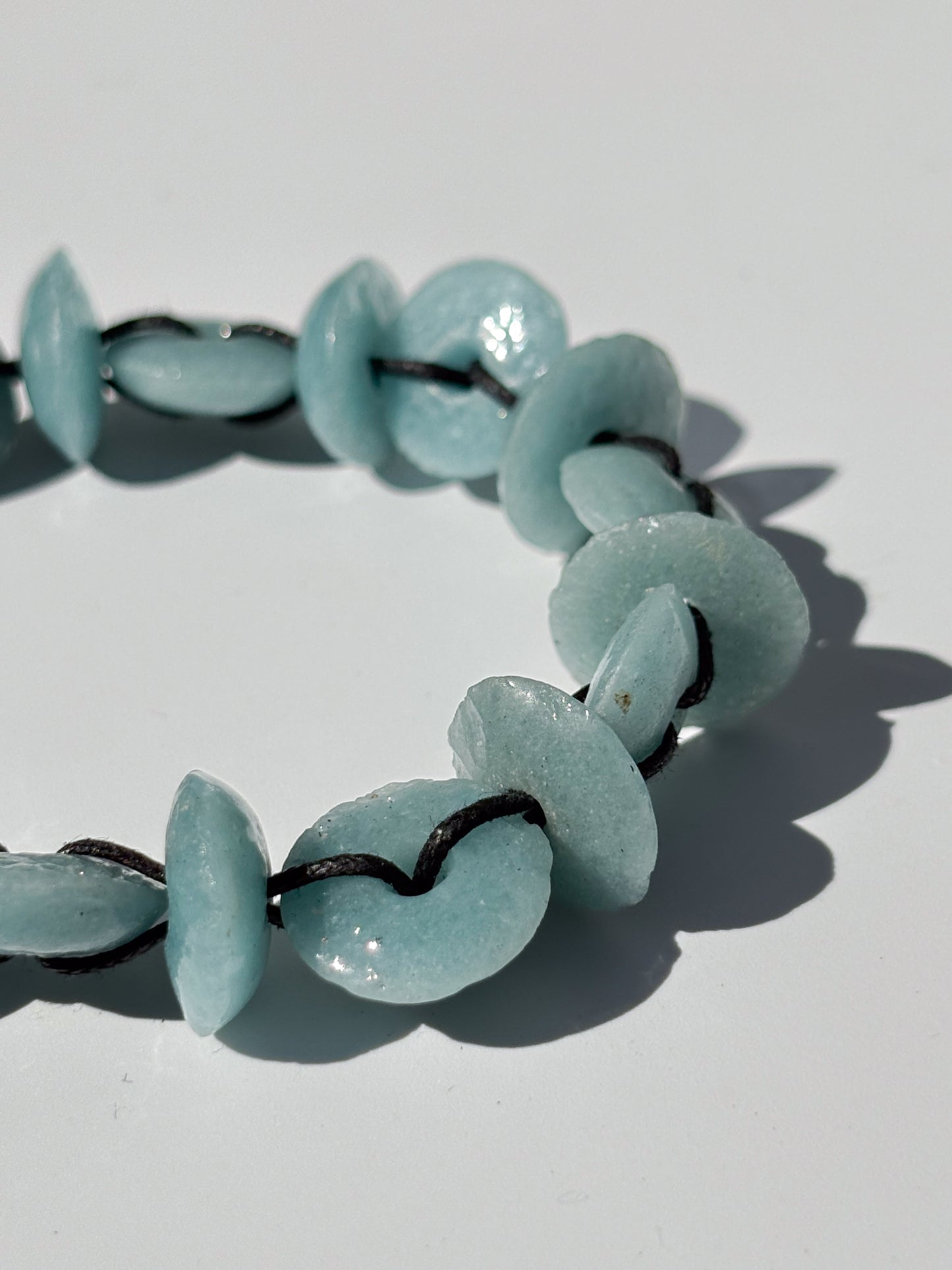 Recycled Glass Bead Bracelet