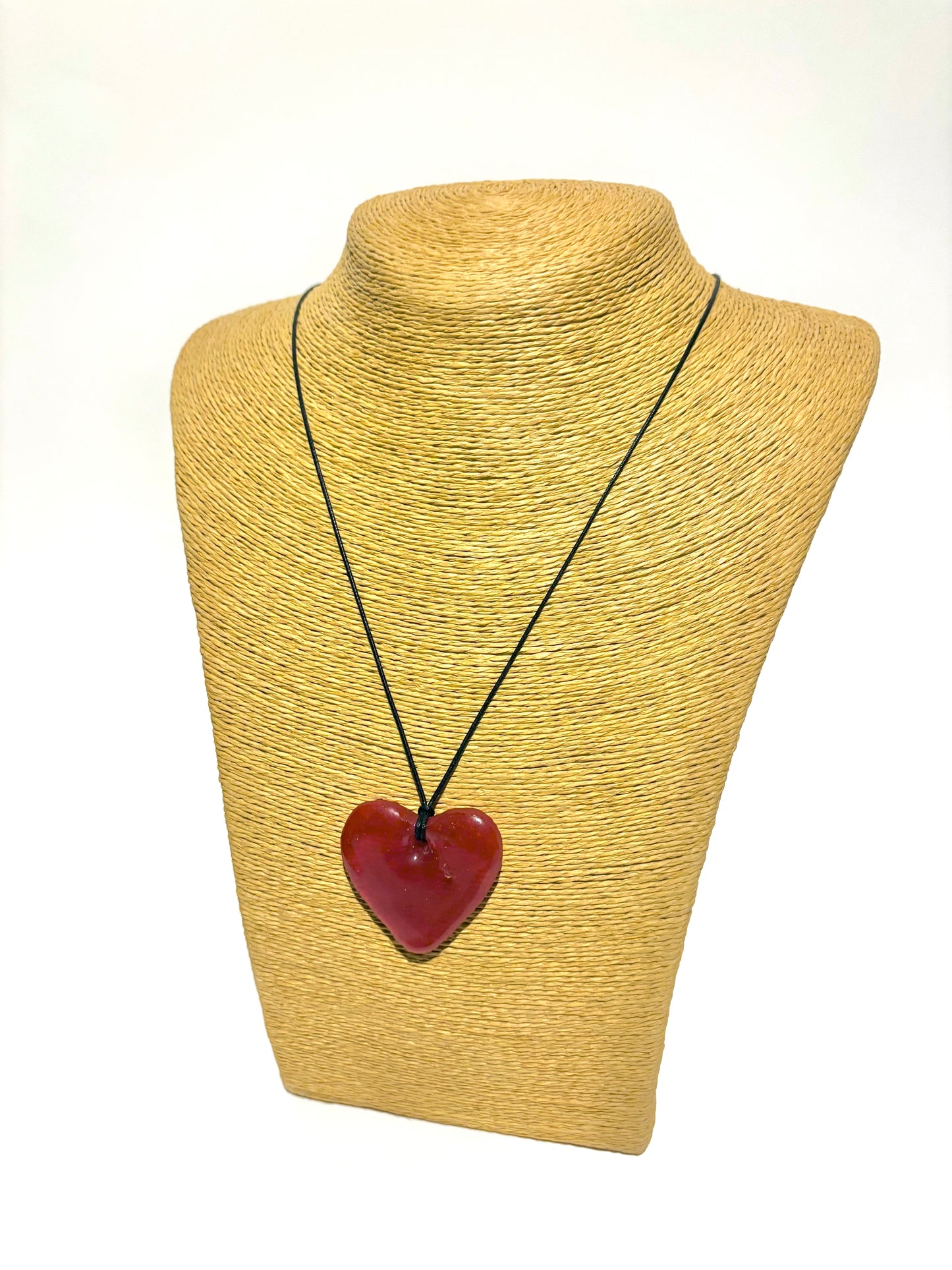 Recycled Glass Pendant Necklace