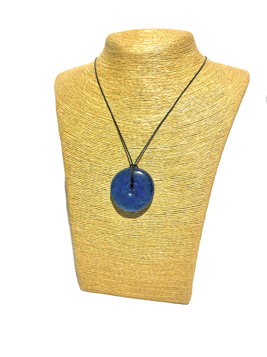 Recycled Glass Pendant Necklace