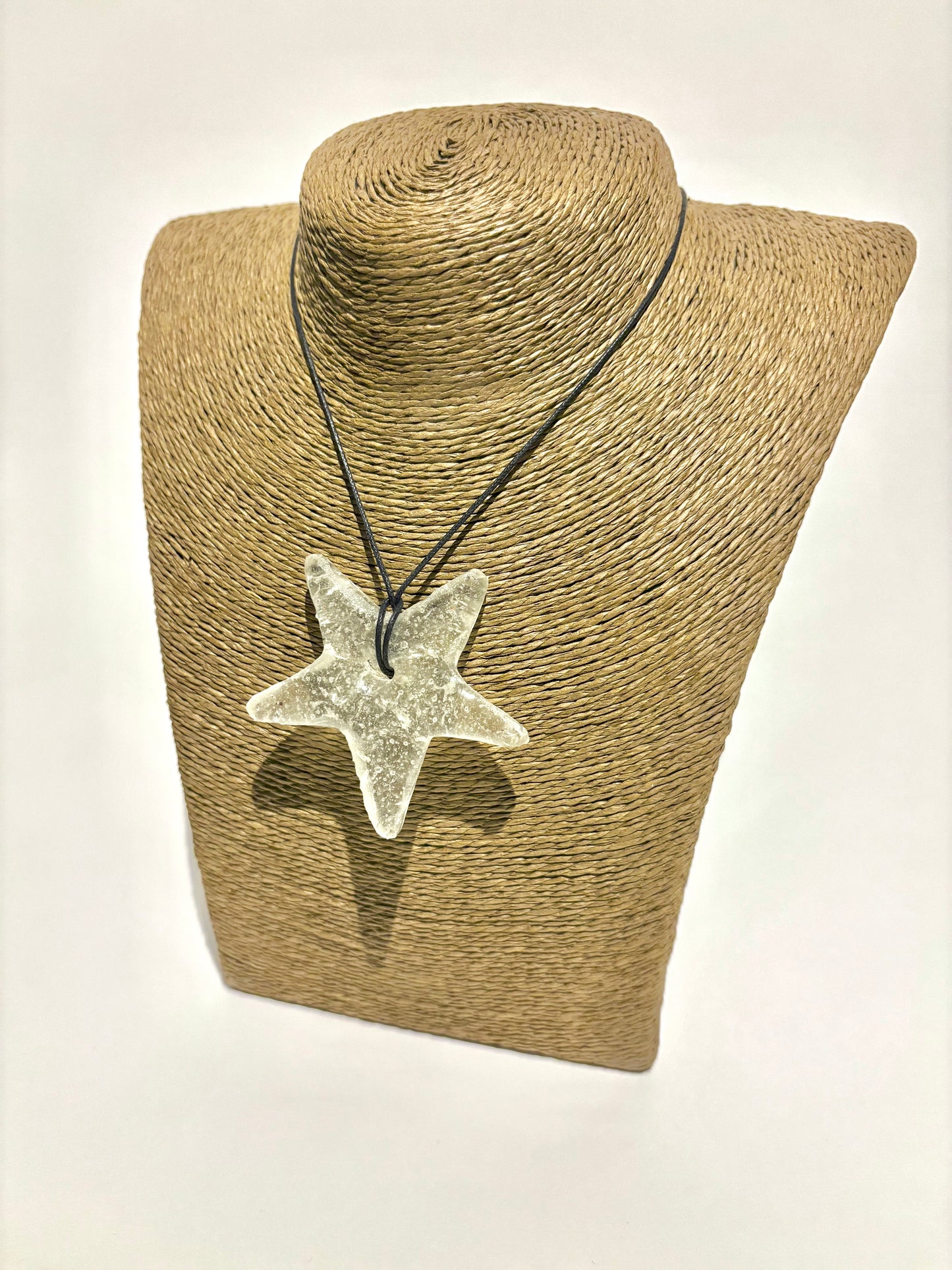 Recycled Glass Pendant Necklace