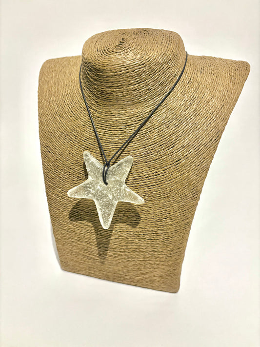 Recycled Glass Pendant Necklace