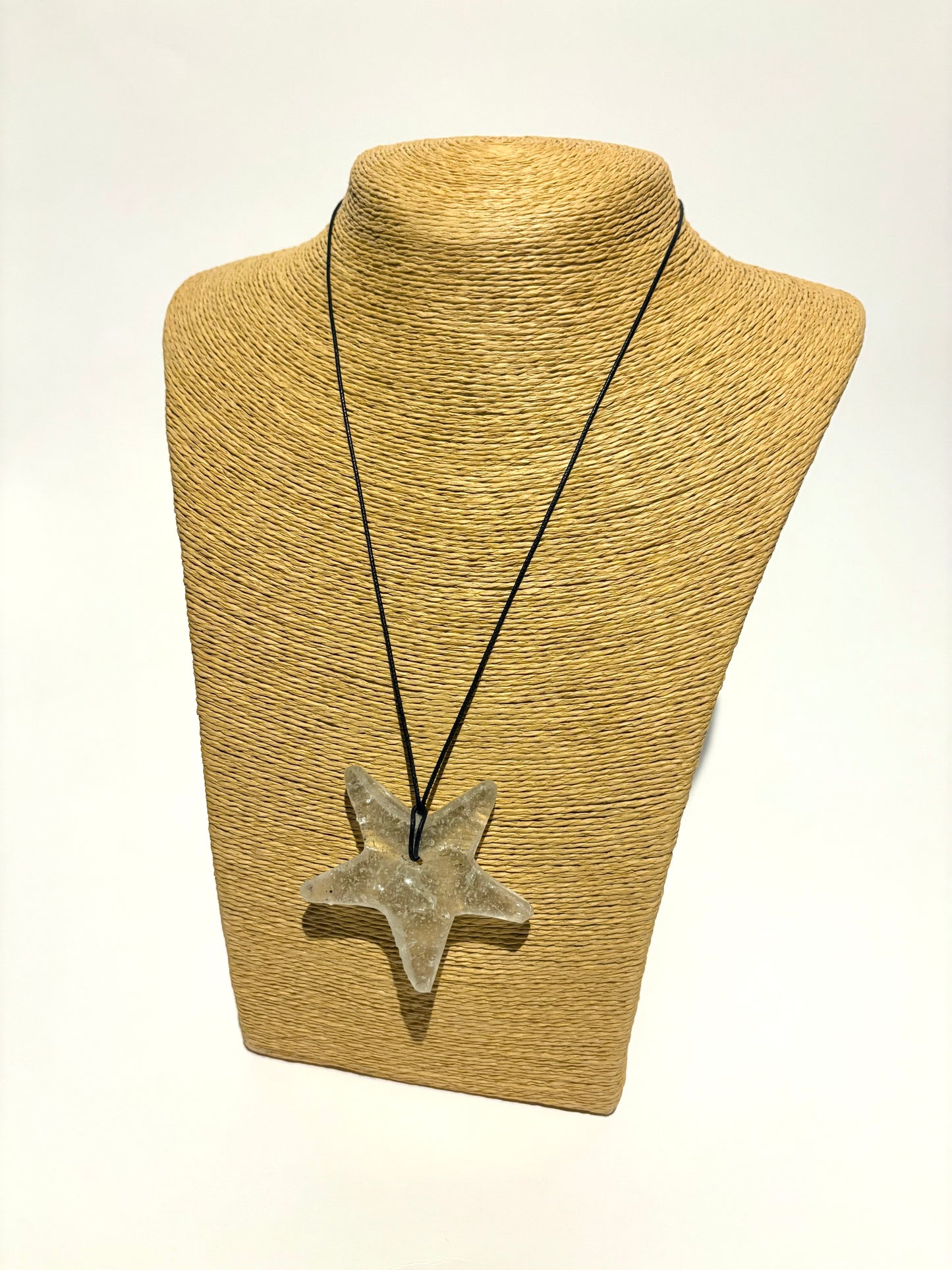 Recycled Glass Pendant Necklace