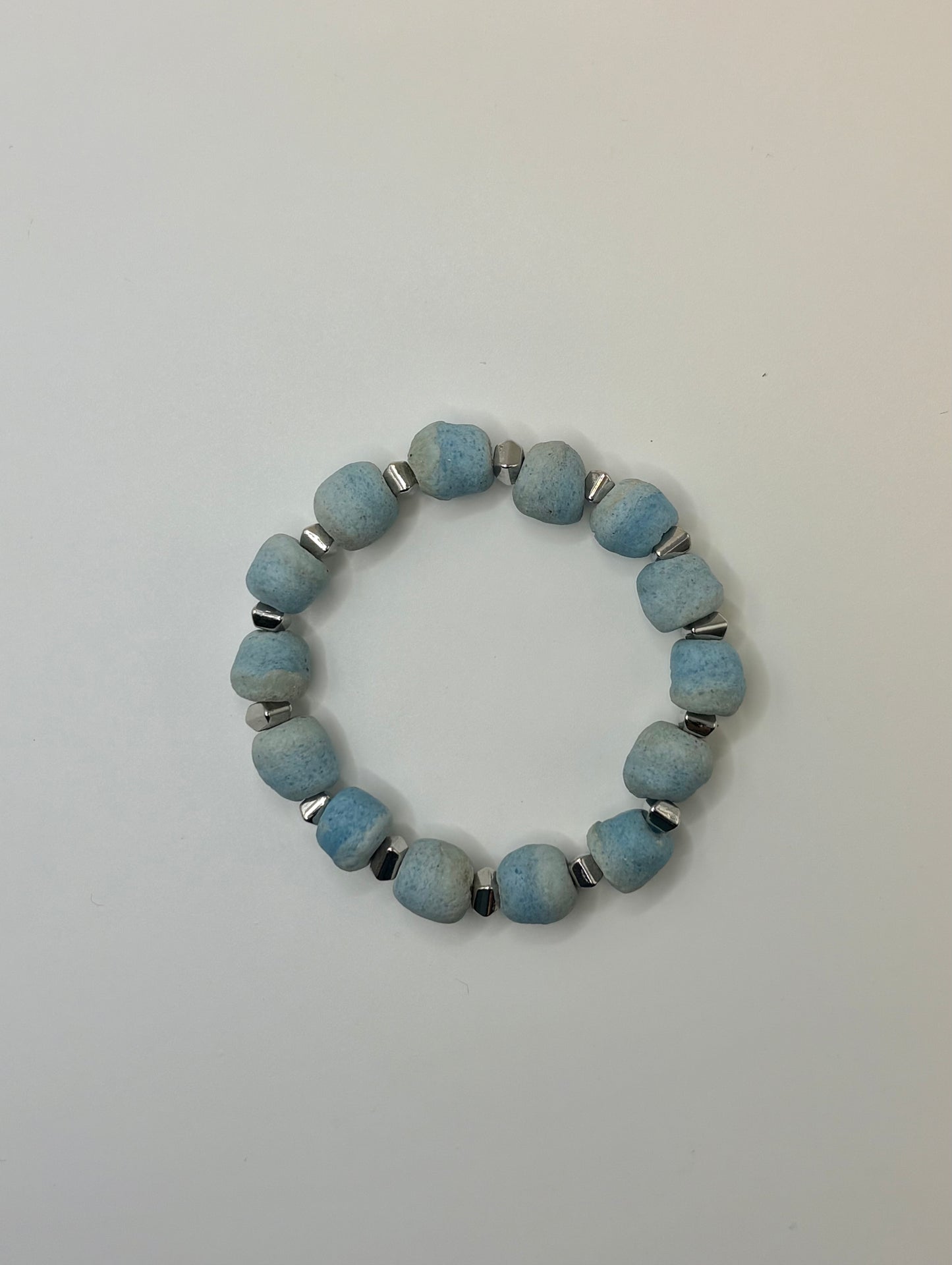 Recycled Glass Bead Bracelet - Fall Collection