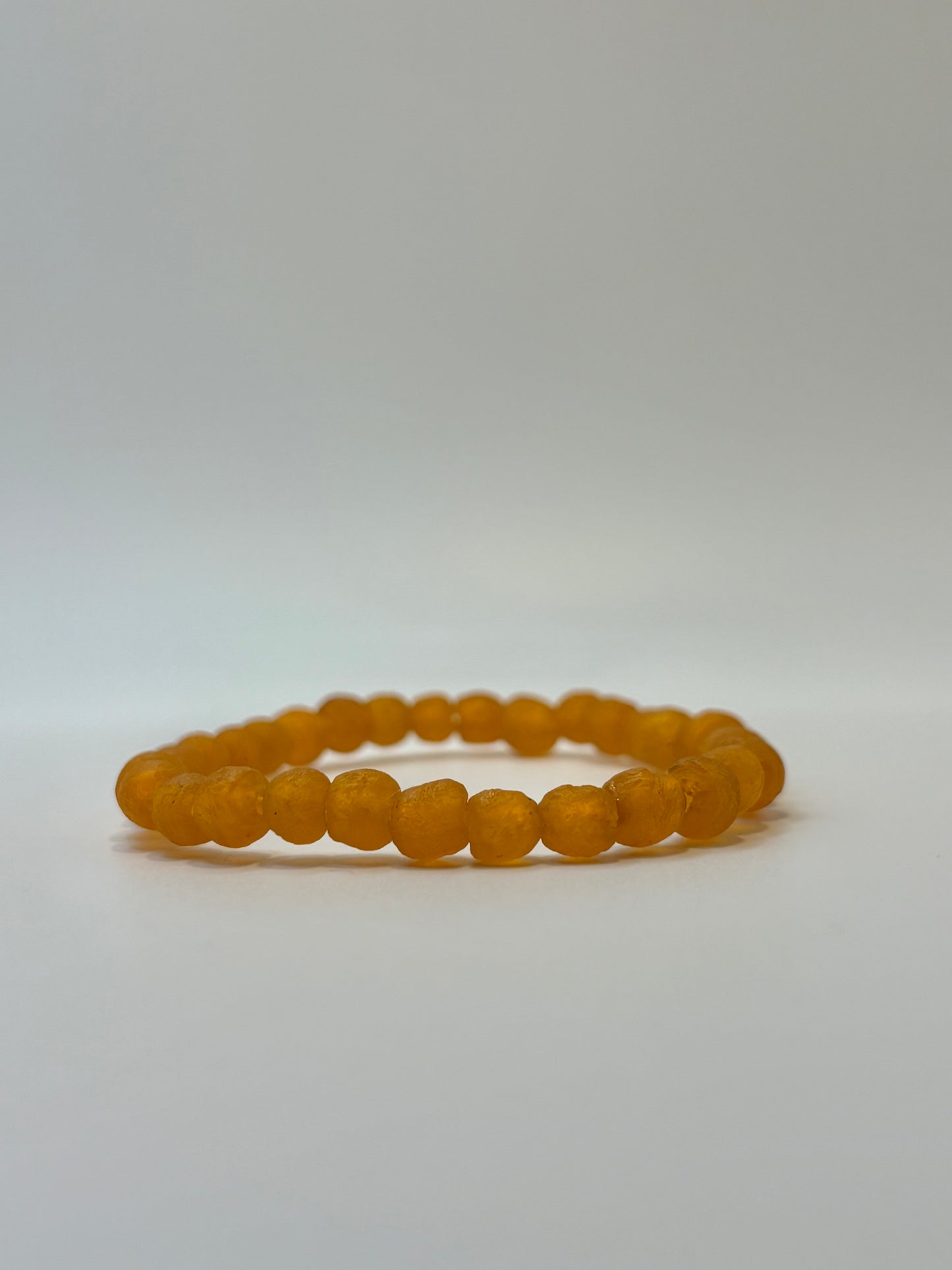 Recycled Glass Bead Bracelet - Fall Collection